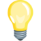 Light Bulb emoji on Messenger